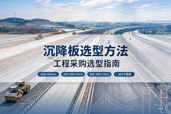蓝山沉降板选择方法