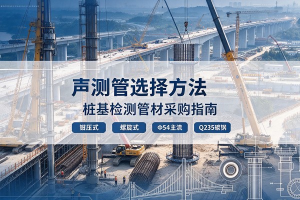 蓝山声测管选型标准