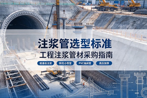 蓝山注浆管选型标准