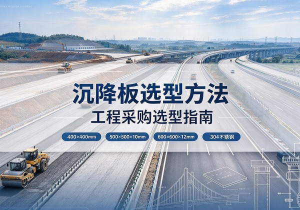 蓝山沉降板选择方法