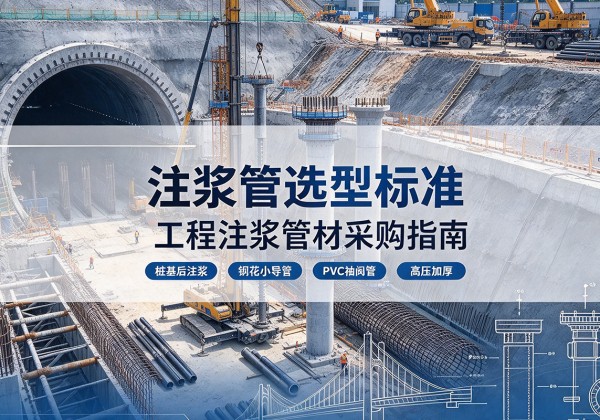 蓝山注浆管选型标准